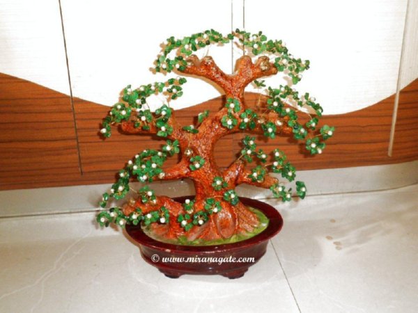 Agate Showpiece Gem Tree Manufacturer Supplier Wholesale Exporter Importer Buyer Trader Retailer in Khambhat Gujarat India